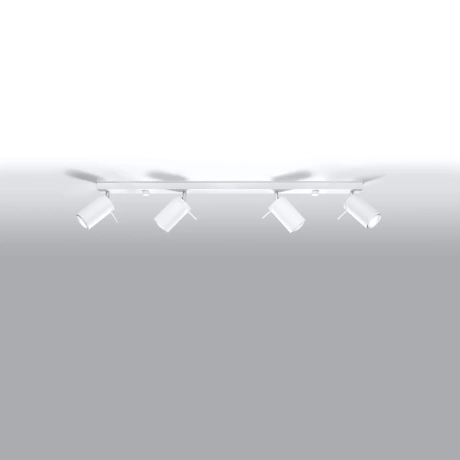 Ceiling lamp RING 4L white