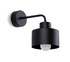 Wall lamp SAVAR 1 black + 1x LED Bulb E27 4000K Cool White 7.5W 690lm