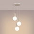 Pendant lamp HALO 3P beige