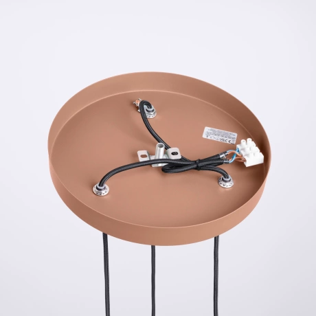 Pendant lamp HALO 3P mocha