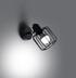 Wall lamp BELUCI 1 black + 1x LED Bulb E14 3000K Warm 7.5W 620lm