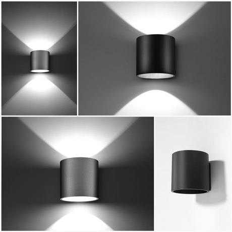 Wall lamp ORBIS white + 1x LED bulb G9 3000K Warm 4.5W 510lm