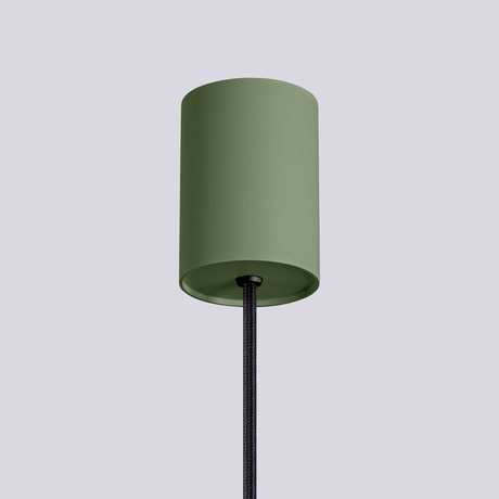 Pendant lamp HALO 1 olive green