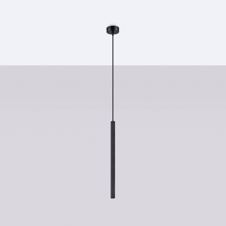 Ceiling light ARCHE 1 black + 1x LED Bulb G9 3000K Warm White 4.5W 450lm