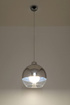 Hanging lamp COSMO 25 chrome + 1x LED Bulb E27 4000K Cool White 7.5W 650lm