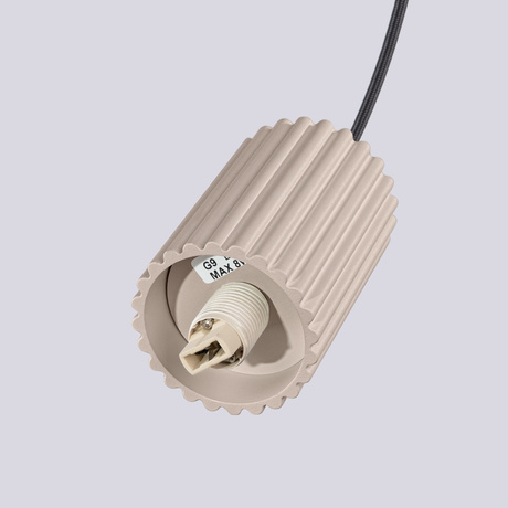 Pendant lamp HALO 1 taupe