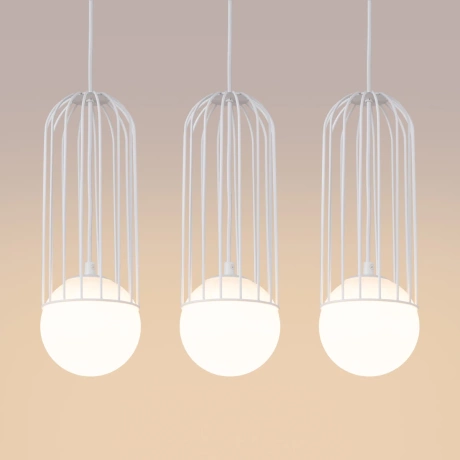 Pendant lamp BRINA 3L white