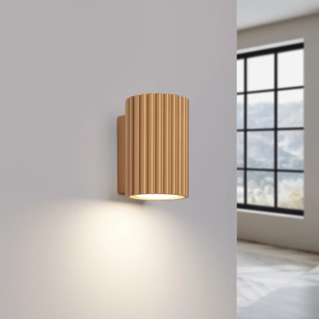 Wall lamp KARBON 10 gold