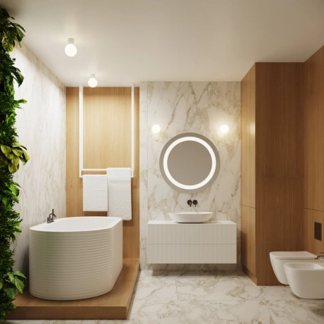 Wall lamp HALO white IP44