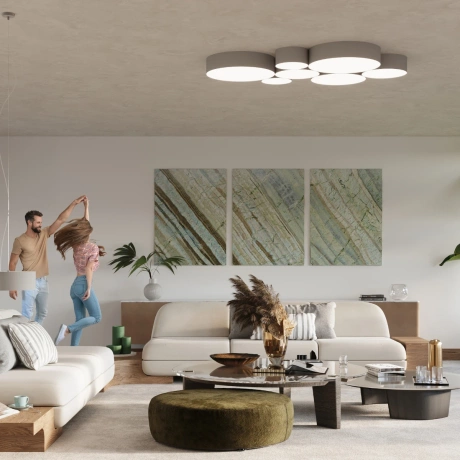 Pendant lamp ARENA 35 grey