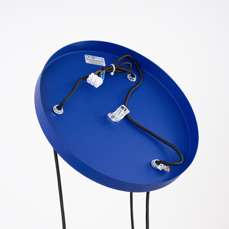 Pendant lamp ESTRIA 3P white/ultramarine