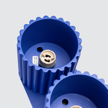 Ceiling lamp AURA 2 ultramarine GU10