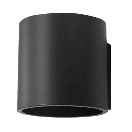 Wall lamp ORBIS black + 1x LED Bulb G9 4000K Cool White 4.5W 530lm