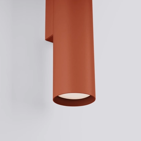Wall lamp LAGOS 2 red ochre