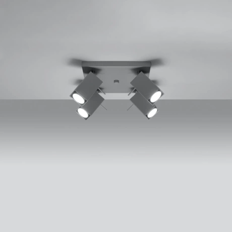 Ceiling lamp MERIDA 4 grey