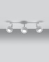 Ceiling lamp OCULARE 3 white + 3x LED Bulb GU-10 3000K Warm 7W 620lm