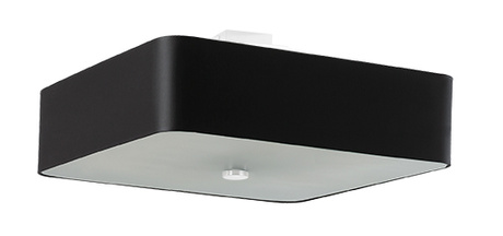 Ceiling lamp LOKKO 55 black + 5x LED Bulb E27 3000K Warm 7.5W 620lm