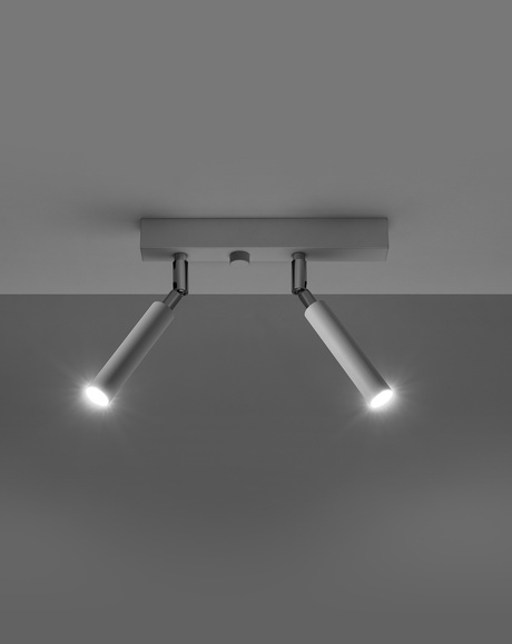 Ceiling lamp EYETECH 2 white + 2x LED bulb G9 3000K Warm 4.5W 510lm