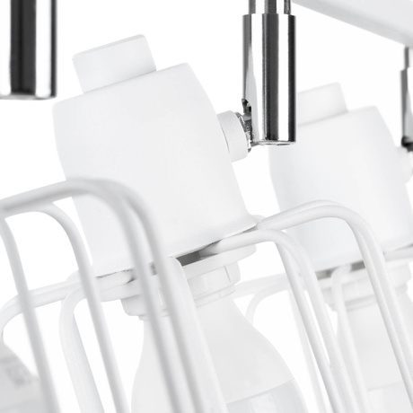 Ceiling lamp BELUCI 3 white + 3x LED Bulb E14 4000K Cool White 7.5W 680lm