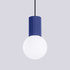 Pendant lamp HALO 1 ultramarine