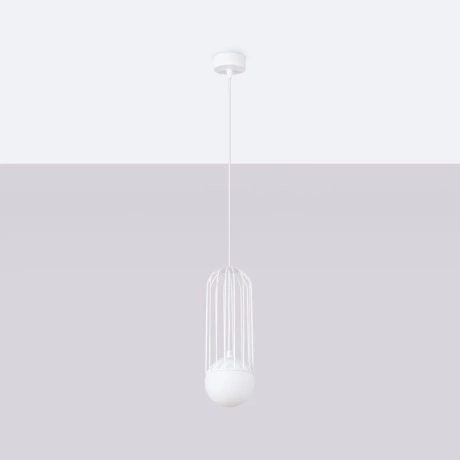 Pendant lamp BRINA 1 white