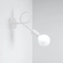 Wall lamp LOOP white