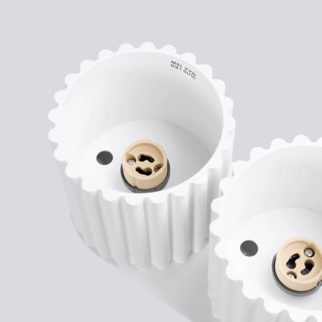 Ceiling lamp AURA 2 white GU10