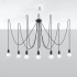 Chandelier EDISON 7 black