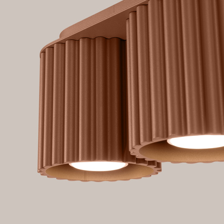 Ceiling lamp AURA 2 mocha GU10
