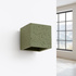 Wall lamp QUAD concrete olive green