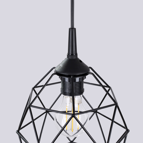 Pendant lamp TRIOM 20 black