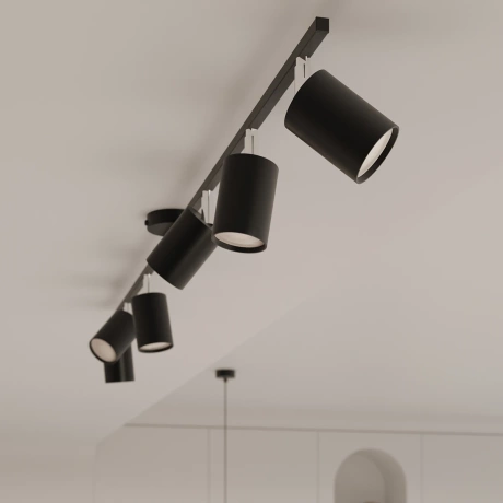 Ceiling lamp LEMMI 4L black