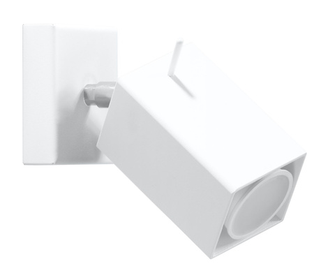 Wall lamp MERIDA 1 white + 1x LED Bulb GU-10 3000K Warm White 7W 620lm