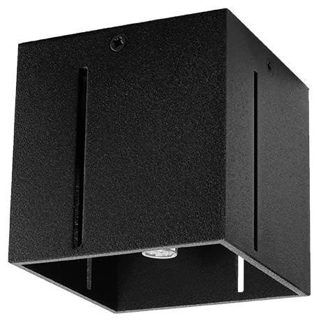 Ceiling lamp PIXAR black + 1x LED Bulb G9 3000K Warm 4.5W 510lm