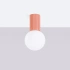 Ceiling lamp HALO peach IP44