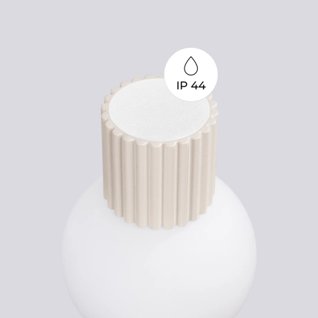 Wall lamp HALO beige IP44