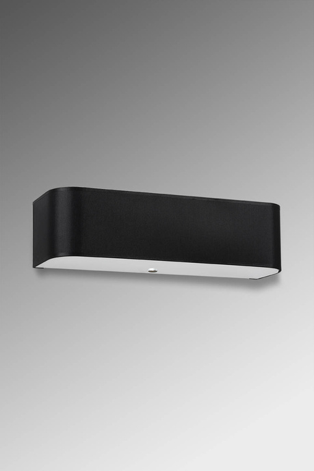 Wall lamp LOKKO black + 2x LED Bulb E27 3000K Warm White 7.5W 620lm