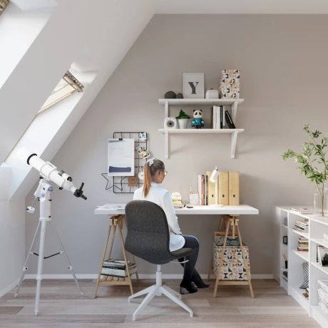 Table lamp RING white