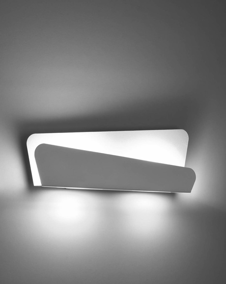 Wall lamp BASCIA white + 2x LED Bulb G9 3000K Warm 4.5W 510lm.