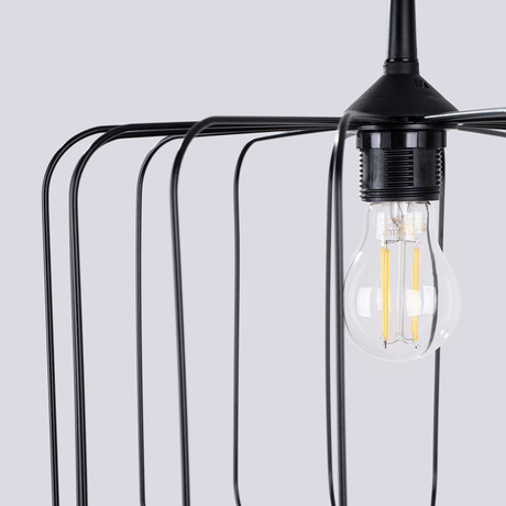 Pendant lamp SKAAR black