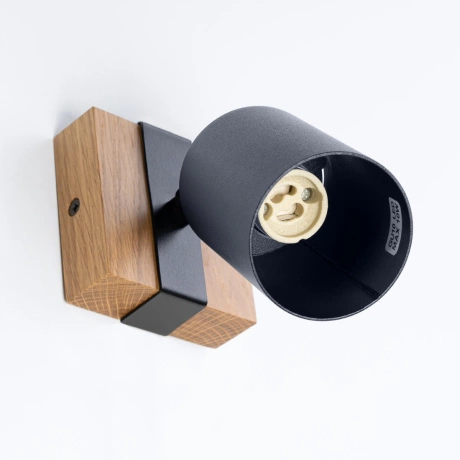 Wall lamp FAGER 1 black