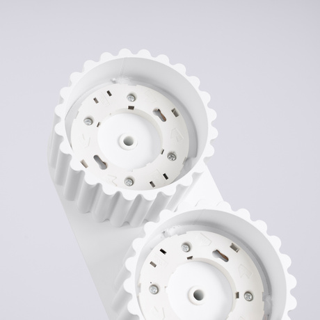 Ceiling lamp AURA 2 white Gx53