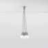 Pendant lamp DIEGO 5 grey