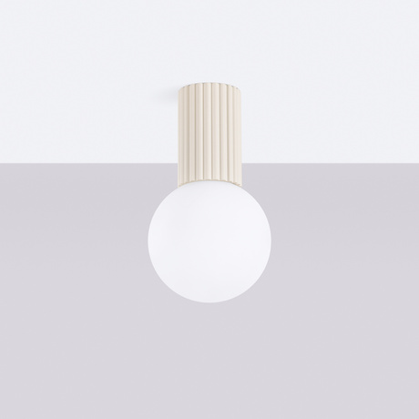 Ceiling lamp HALO beige IP44