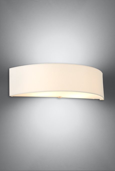 Wall lamp SKALA white + 2x LED Bulb E27 4000K Cool White 7.5W 650lm