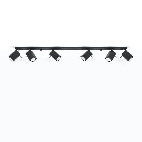 Ceiling lamp MERIDA 6L black