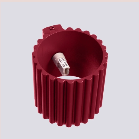 Wall lamp AURA burgundy G9