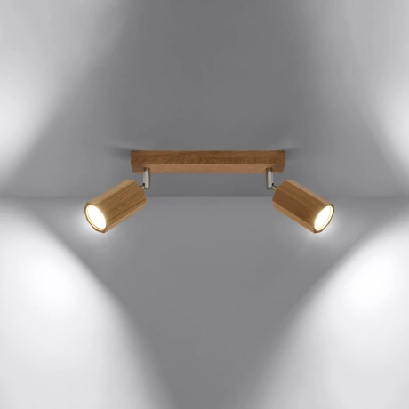 Ceiling lamp ZEKE 2 oak