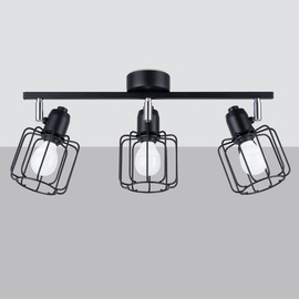 Ceiling lamp BELUCI 3 black