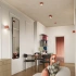 Ceiling lamp AURA 2 peach Gx53